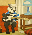 With Dad's Guitar