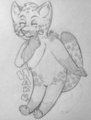 Haku being all cute :D chibidesu drawing 
