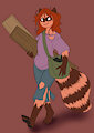 Tanuki On The Move