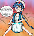 They went with more bulky, longer lasting diapers so he's stewing for awhile