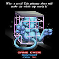 Sapphire Mew Caged
