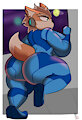 Zero Suit Fox by KingKIrby
