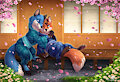 Sakura Leaves by HornyFox