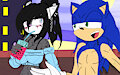(AT) ~ Paula & Sonic hangin' out ~ by MasterStevo31
