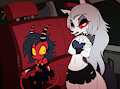 Loona and Millie by TerdBurgler