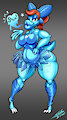 Commission - Blue Ballerina Birdo
