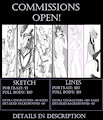 Open For Commissions by JimFoxx14