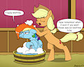 Washing by Strebiskunk