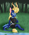 Luna in the Forest by KendraEevee