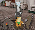 Commission - Wave and friends