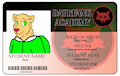 Glacio's Darkfang Student ID by kiamoonfang