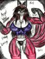 Angel West Pin-up by GothFox2011