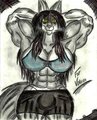 Vokoca Pin-up by GothFox2011