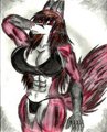 Not a morning vixen by GothFox2011