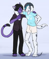 Kazu + Jeri by Pandog