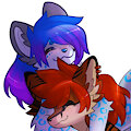 cuddling by KiraKathell