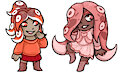 Tea's Splatoon Babes by lechet