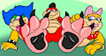Fun with koopa matts paws by MattyB2009