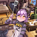 POV : you caught lewding 500 years old furry paladin loli