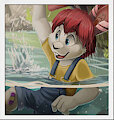 Spontaneous Swim by PandaPaco by RobbyBunny