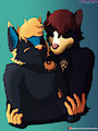 Hugging by PrismaNoodle