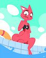 Water gonna kill me!! by HydraB