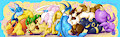 Sleepy Eeveelution Mural