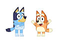 The Cute Family #2 Bluey and Bingo