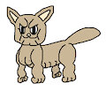 inktober 2020 d3 bulky (buff cat meme)