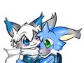Bloo and Mavy [by] Shadi 