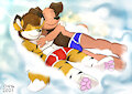 Snuggle on clouds