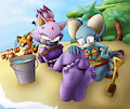 Claire's Beach Vacation by DMZ