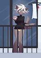 Balcony by unousaya