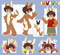 Character sheet by FlipBunny