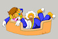 Sleeping (Digital version) by SilverSimba01