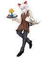 Ikki the Waiter by MrDaltonic