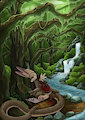 Commission - Celestyn Foraging