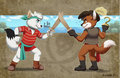 Pirates fight by bustermaru