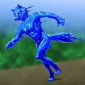goo wolf runs by ThermineWolf