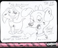 101 Dalmatians Cadpig and Penny