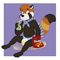 Cute Leaky Panda Just Chillin' (BaltNWolf) by CompliantCoon