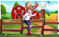 This is what farm girls do, right?