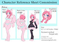 Reference Sheet Commission