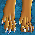 My dragon Paws by Elendias