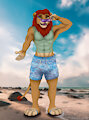 Beach Lion