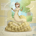 lamia amulet by FluffyXai