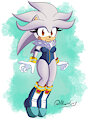 Silver the Hedgehog (Female) by AkuzaGuy