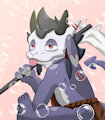 Binoc my adorable demon goat!