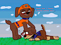 Puppy caught the Policeman by PuppyDogPawsies