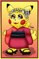 Pikachu Geisha